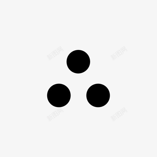 因此证明三点图标svg_新图网 https://ixintu.com 三点 因此 数学逻辑 证明