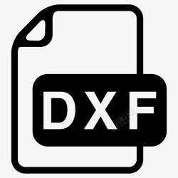 DXF扩展AutoCAD图形dxfautocad文件扩展名图标高清图片