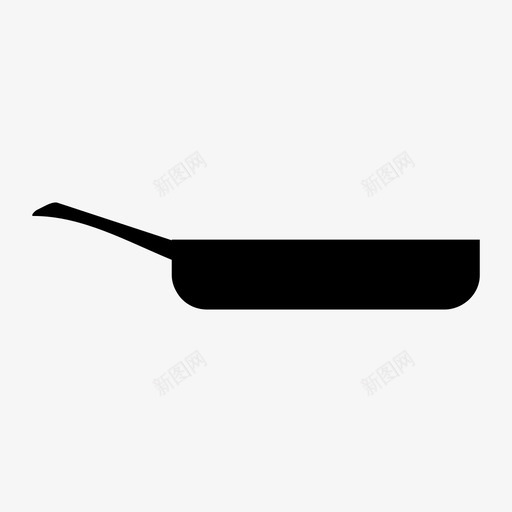 煎锅滴水盘厨房图标svg_新图网 https://ixintu.com 厨房 厨房和食物 滴水盘 煎锅