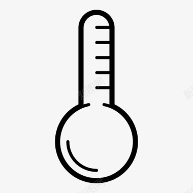 温度摄氏度华氏度图标图标