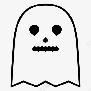 GhostCostume万圣节图标图标