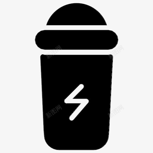 摇瓶能量饮料健身图标svg_新图网 https://ixintu.com 健身 健身房 摇壶 摇瓶 能量饮料 运动