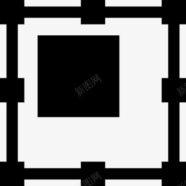 方形界面符号形状仪表板图标图标