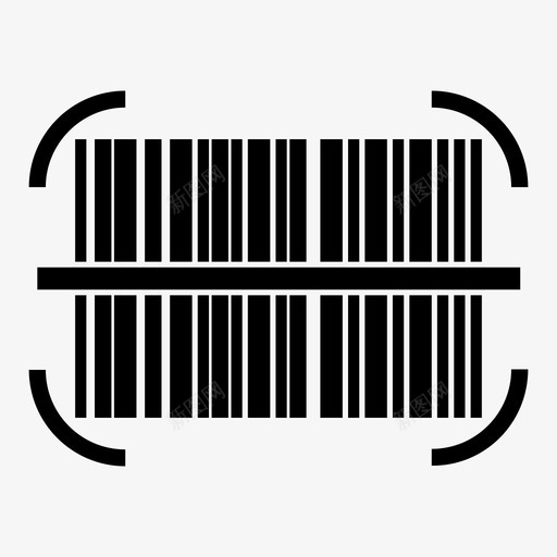 条形码扫描识别产品id图标svg_新图网 https://ixintu.com 产品id 条形码扫描 识别 购物