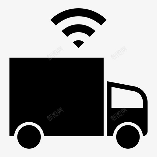 自动卡车无人驾驶卡车自动驾驶图标svg_新图网 https://ixintu.com 卡车wifi 无人驾驶卡车 自动卡车 自动卡车自驱动卡车连接卡车 自动驾驶