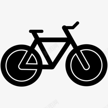 自行车曼恩商用车轮子图标图标