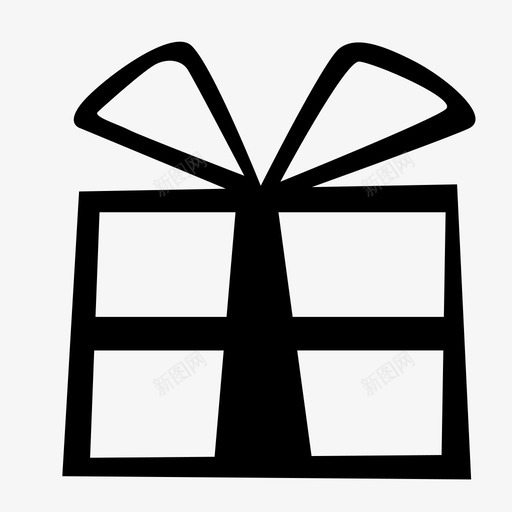 礼品盒圣诞节包装图标svg_新图网 https://ixintu.com 包装 圣诞节 圣诞节时间 礼品盒 礼物