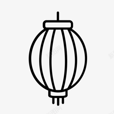 灯笼中国中国节日图标图标