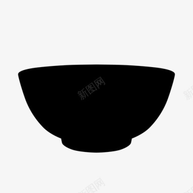 碗盆容器图标图标