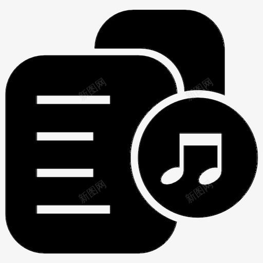 数据数据文件信息图标svg_新图网 https://ixintu.com 信息 数据 数据文件 音乐数据 音乐文件