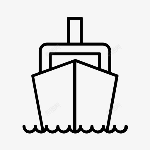 船游轮运输图标svg_新图网 https://ixintu.com 游轮 船 运输