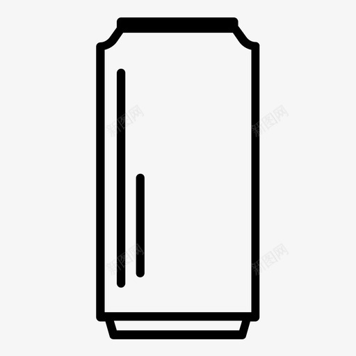 罐装碳酸饮料可乐图标svg_新图网 https://ixintu.com 可乐 汽水 碳酸饮料 罐装 饮料