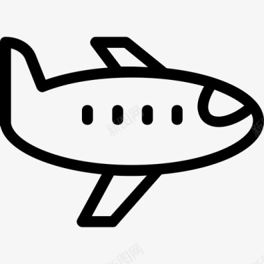 训练机飞机飞行图标图标