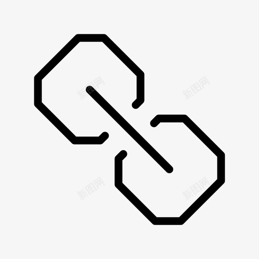 链接超链接web链接图标svg_新图网 https://ixintu.com weburl web链接 网站链接 超链接 链接 附加url