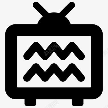 电视频道电视机切换频道图标图标