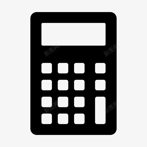 计算计数数字图标svg_新图网 https://ixintu.com 工具 数字 电脑图标 计数 计算