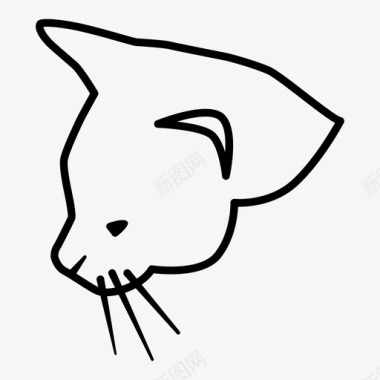 猫动物宠物图标图标