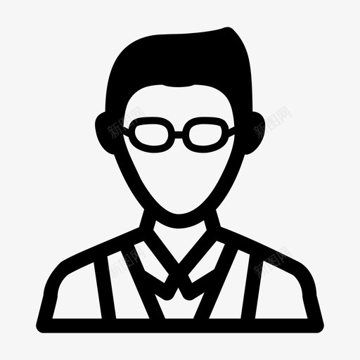 人类化身商人图标svg_新图网 https://ixintu.com 人类 化身 商人 用户 用户配置文件 联系人