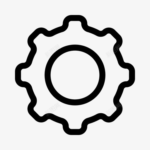 设置配置齿轮图标svg_新图网 https://ixintu.com 更新 机构 设置 配置 随机收集10 齿轮