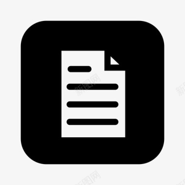 文件创建文件文档图标图标