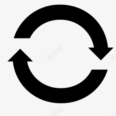 再利用循环循环重新启动图标图标