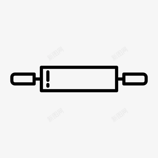 采购产品擀面杖擀面杖烹饪图标svg_新图网 https://ixintu.com 厨房工具 厨房用具 擀面杖 烹饪 糕点 采购产品擀面杖