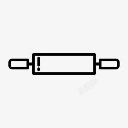 糕点工具采购产品擀面杖擀面杖烹饪图标高清图片