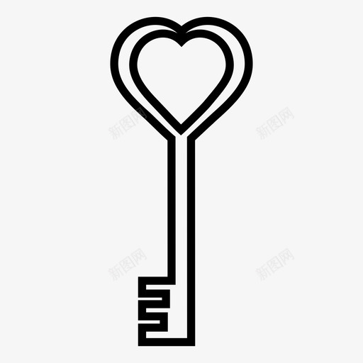钥匙入口房门钥匙图标svg_新图网 https://ixintu.com 万能钥匙 入口 房门钥匙 房间钥匙 打开 钥匙