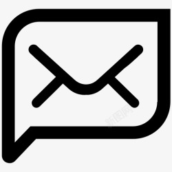 消息中心信件管理电子邮件收件箱信件图标高清图片