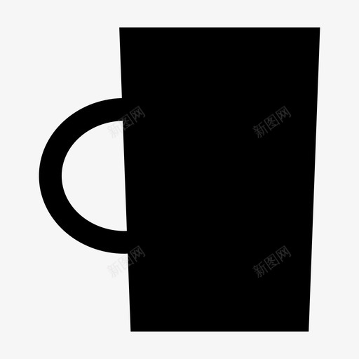 采购产品马克杯咖啡杯茶杯图标svg_新图网 https://ixintu.com 咖啡杯 茶杯 采购产品马克杯 食品和饮料