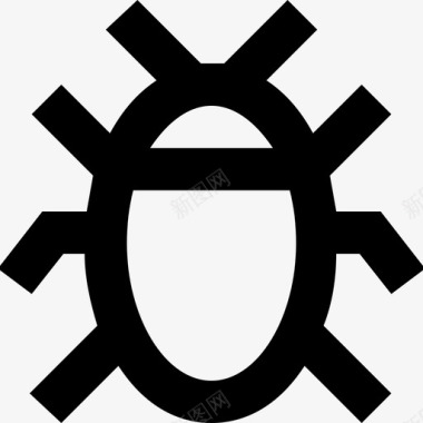 窃听器网络窃听器瓢虫图标图标