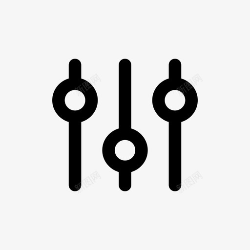 过滤器过滤滑块激活图标svg_新图网 https://ixintu.com 工具 排序 滑块激活 过滤 过滤器