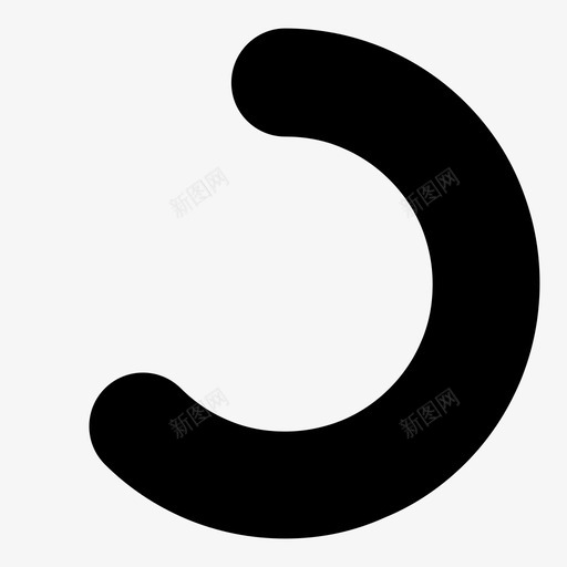 响铃挂起处理图标svg_新图网 https://ixintu.com 加载图标 响铃 处理 挂起 旋转