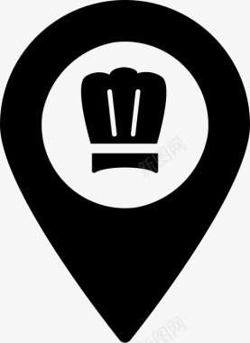 餐厅位置pin餐厅餐厅地图图标图标