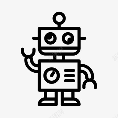 疯狂机器人安卓人工智能图标图标