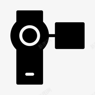 采购产品摄像机消费电子设备图标图标