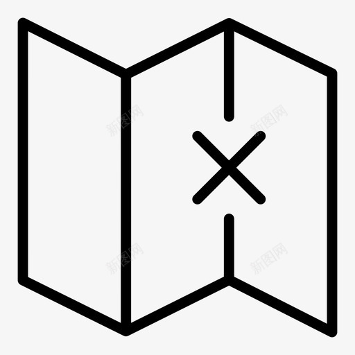 地图指南地点图标svg_新图网 https://ixintu.com 位置 地图 地图导航大纲 地点 指南 旅行