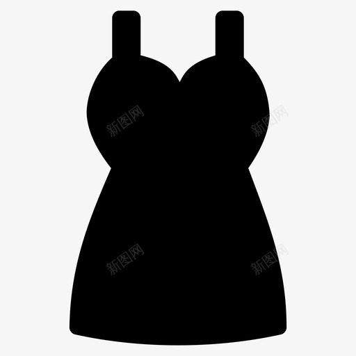 衣服花哨少女气图标svg_新图网 https://ixintu.com 夏天 少女气 花哨 衣服