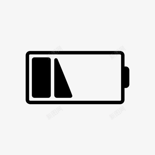 电池充电移动图标svg_新图网 https://ixintu.com 充电 用户界面套件 电池 电源 移动