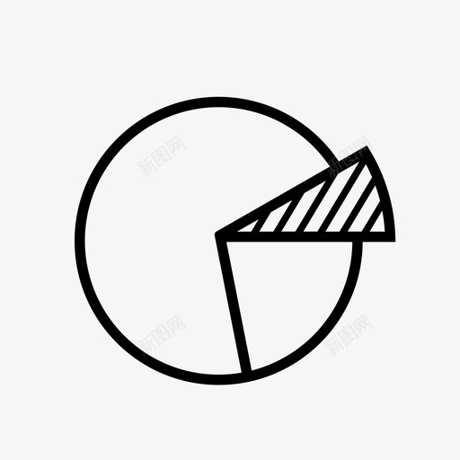 饼图分析图图标svg_新图网 https://ixintu.com 业务 分析 图 部分 饼图