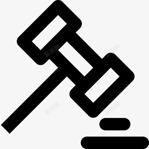 判决书商业金融图标svg_新图网 https://ixintu.com smashicons商业md大纲 判决书 商业 市场营销 木槌 金融