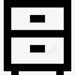 iCON柜抽屉柜子抽屉柜图标高清图片
