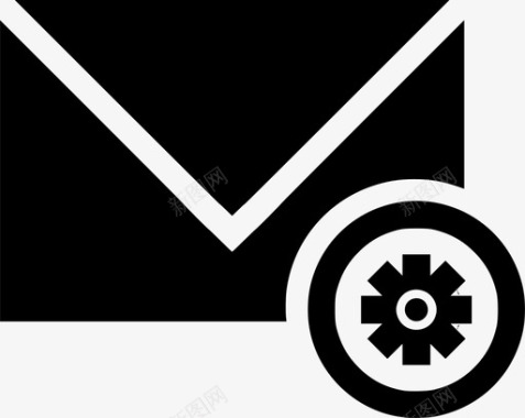 电子邮件设置电子邮件配置电子邮件首选项图标图标