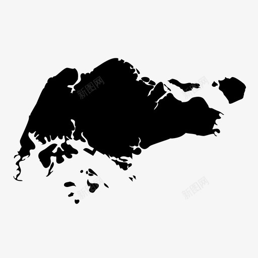 新加坡亚洲地理图标svg_新图网 https://ixintu.com 亚洲 地图 地理 新加坡 贝多克