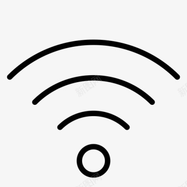 良好信号互联网wifi图标图标