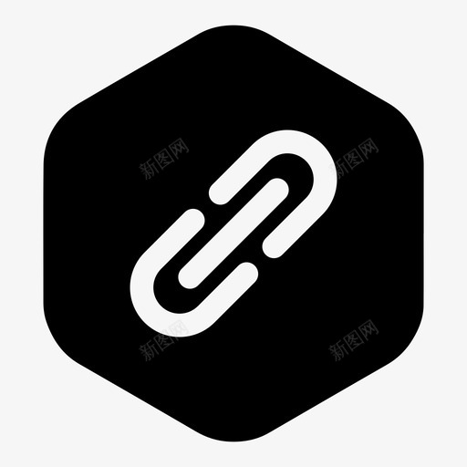 网站链接添加链接链图标svg_新图网 https://ixintu.com 添加链接 网址 网站链接 超链接 链