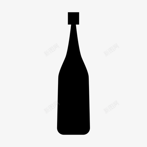 瓶子饮料葡萄酒图标svg_新图网 https://ixintu.com 瓶子 葡萄酒 酒瓶 食品和饮料 饮料
