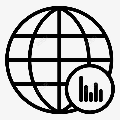 全球发展全球世界全球图标svg_新图网 https://ixintu.com 世界增长 全球 全球世界 全球发展 图表