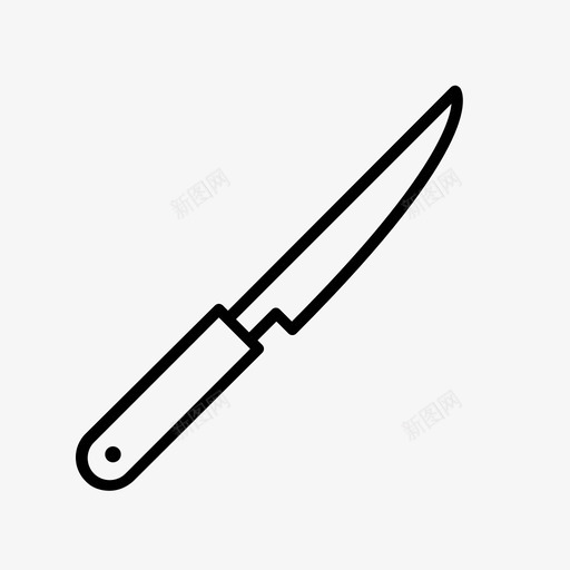 刀厨师炊具图标svg_新图网 https://ixintu.com 刀 厨师 炊具 配对刀