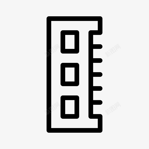 采购产品ram消费电子设备图标svg_新图网 https://ixintu.com 消费电子 电子设备 硬件 设备 采购产品ram
